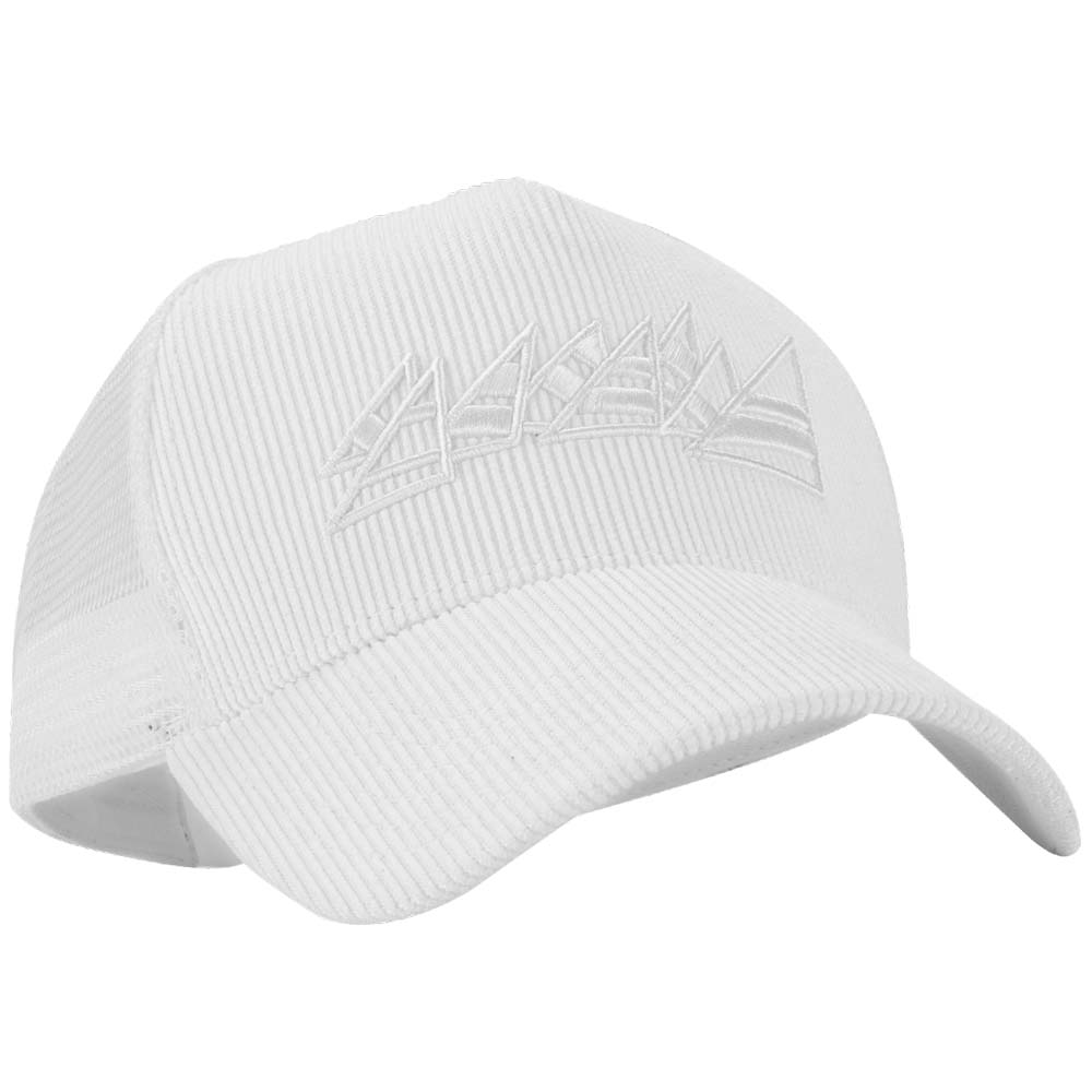 WHITE OUT CORDUROY TRUCKER