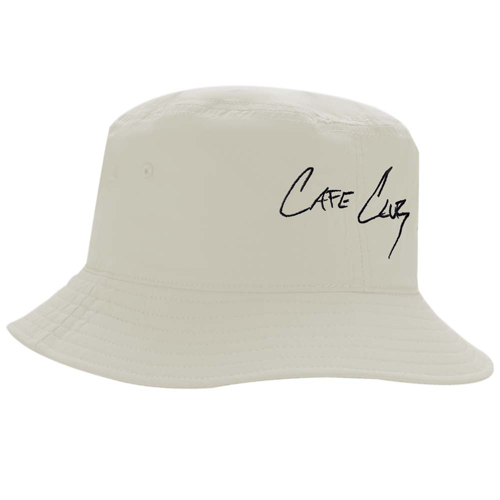 OFF WHITE NYLON BUCKET HAT