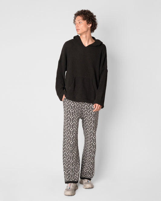 Wave Kint Black Pant