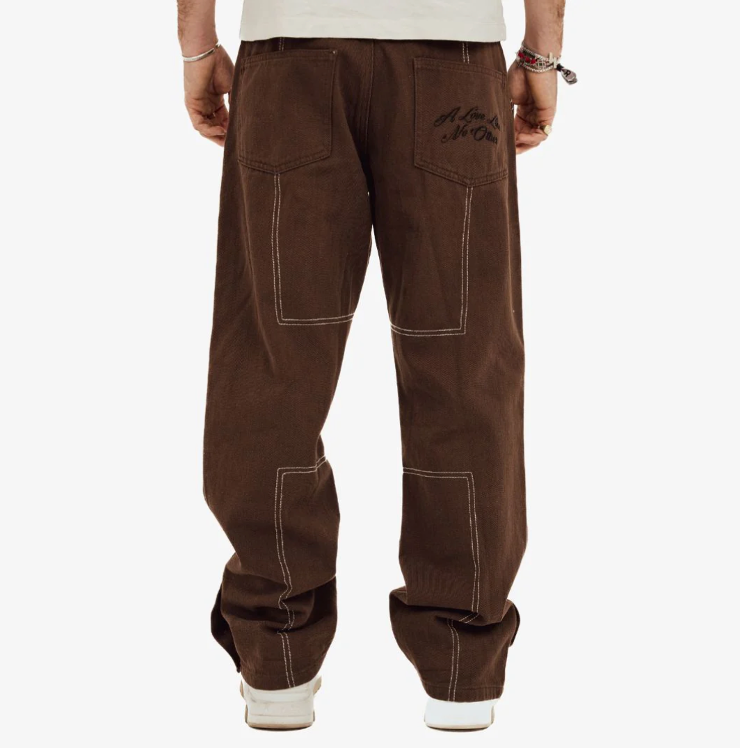 CONTRAST STITCH PANT