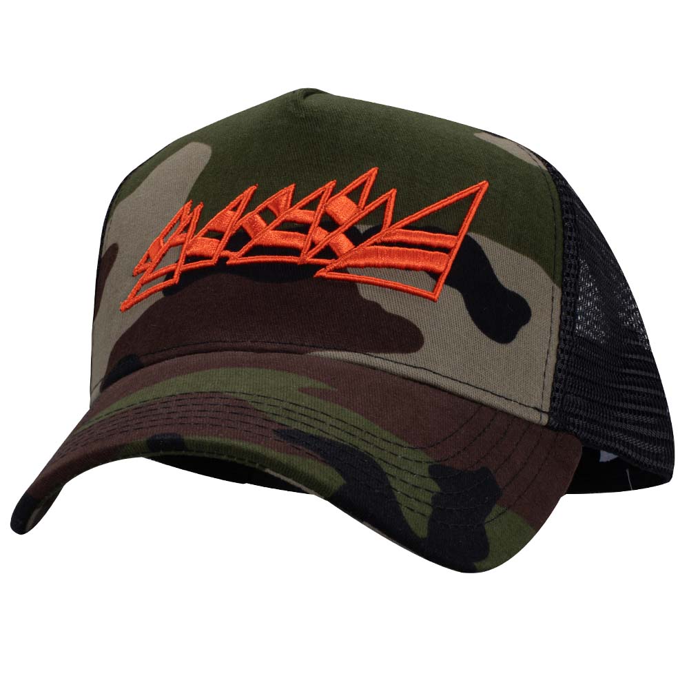 CAMO ORANGE TRUCKER