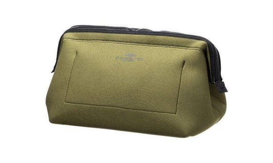 WIRED POUCH - LARGE - OLIVE & YELLOW