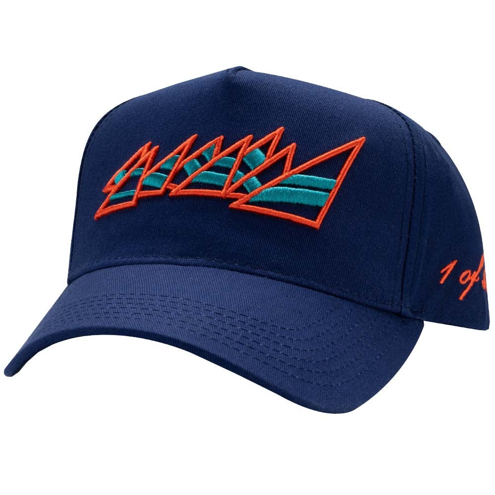 DOLPHINS /50 NAVY SNAPBACK