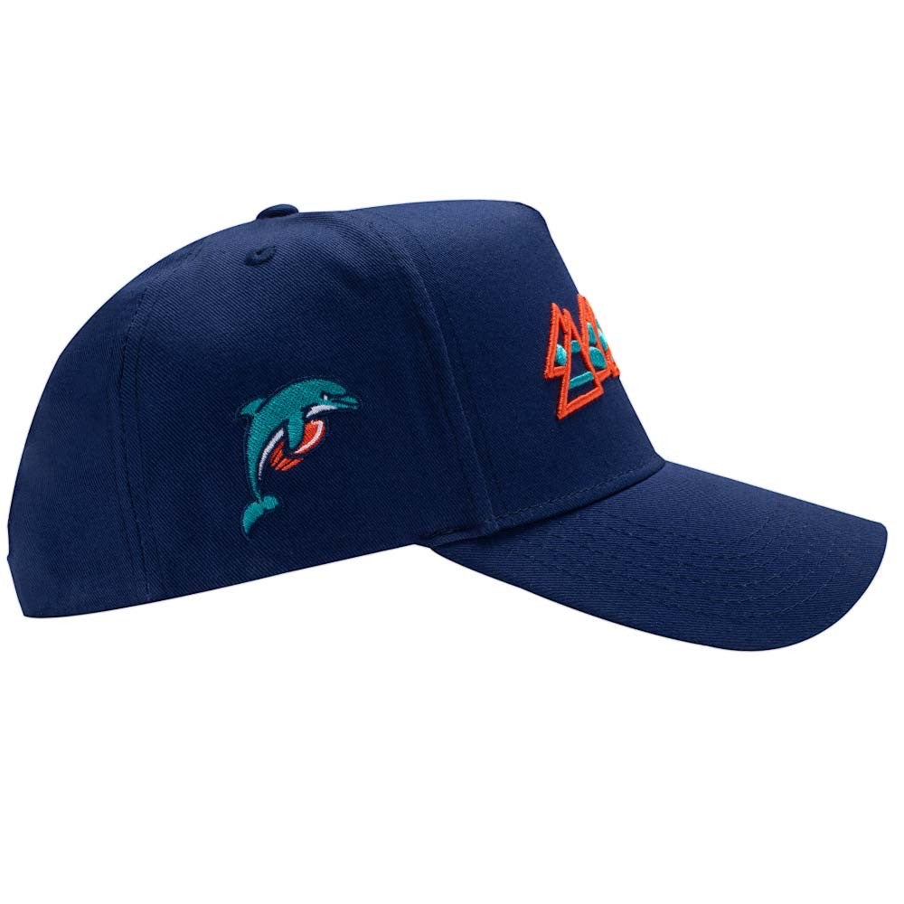 DOLPHINS /50 NAVY SNAPBACK