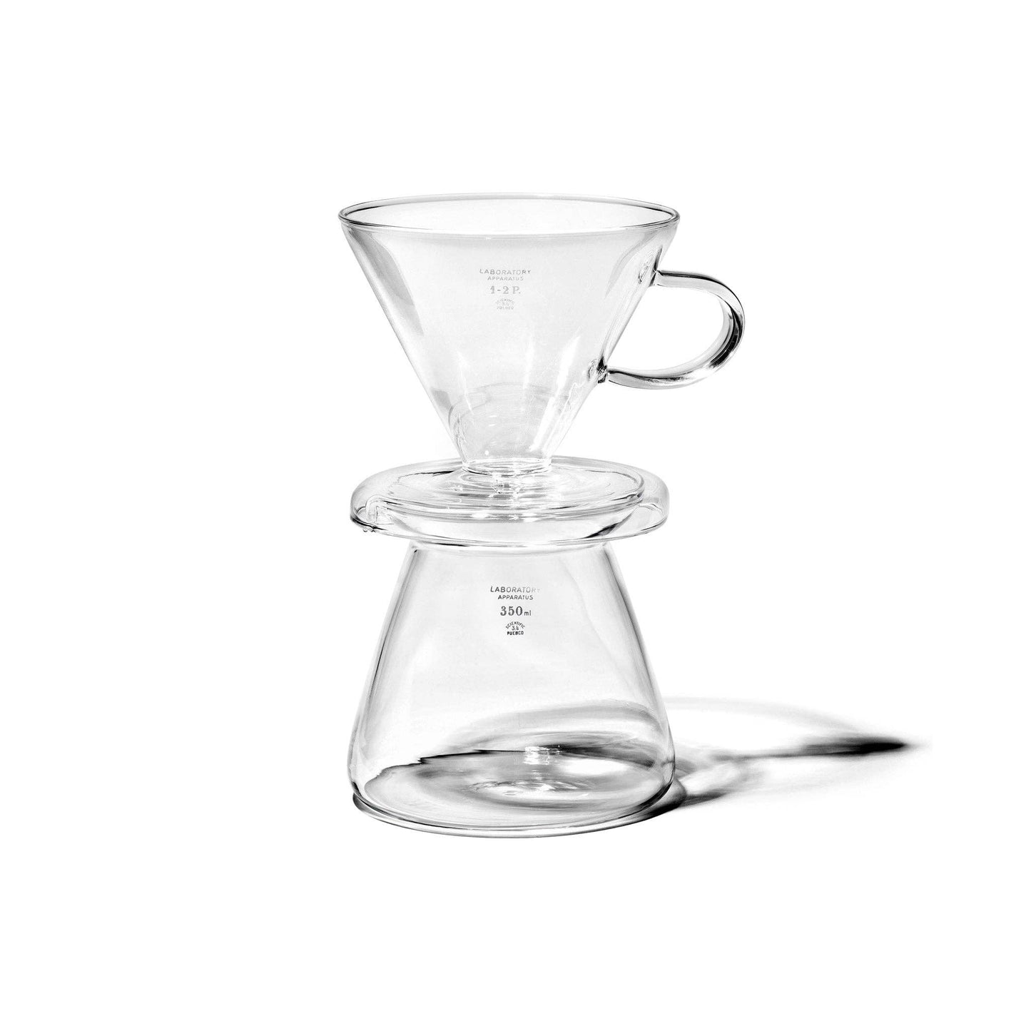 GLASS COFFEE DRIPPER SET