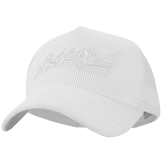 WHITE OUT CORDUROY TRUCKER