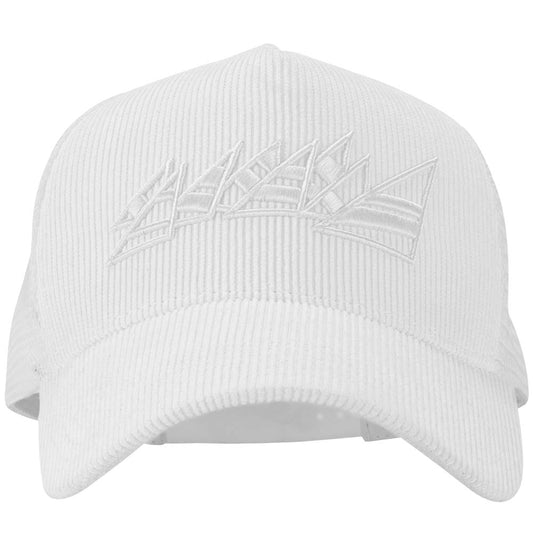 WHITE OUT CORDUROY TRUCKER