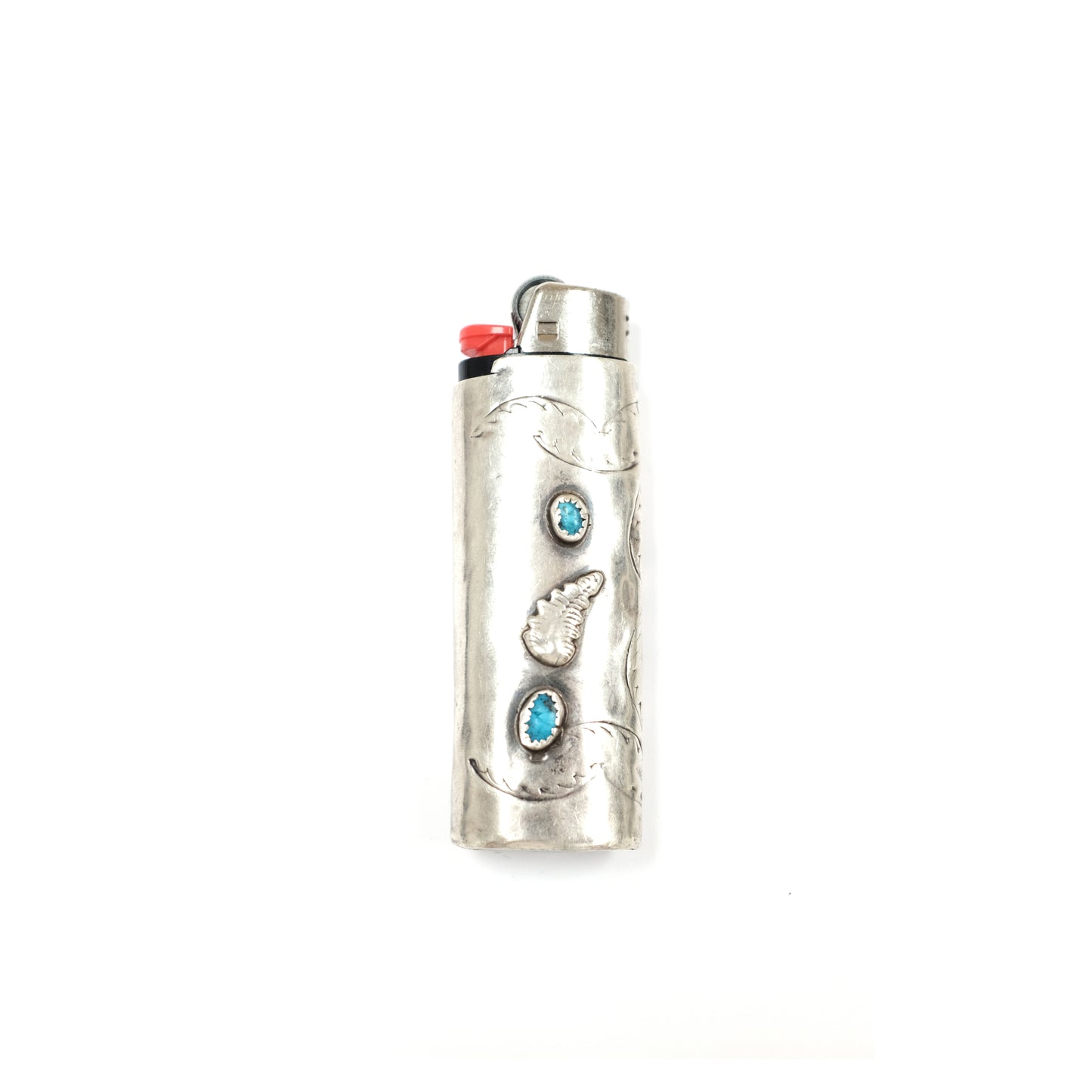 Vintage Lighter Case - Silver