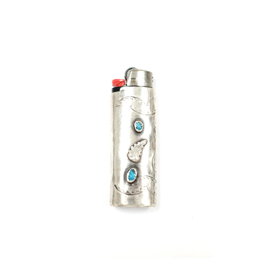 Vintage Lighter Case - Silver