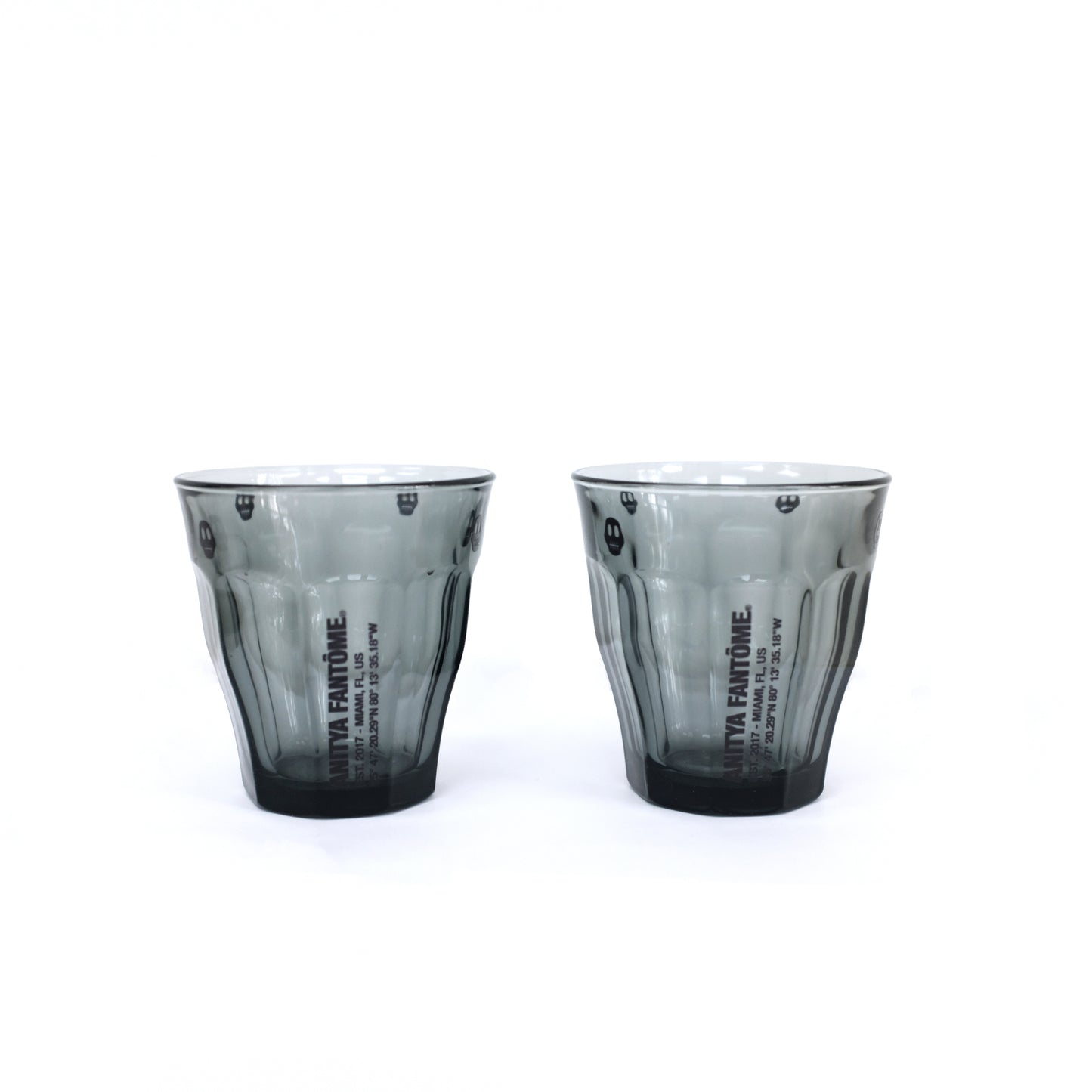 Logo Duralex Glass Set - Black