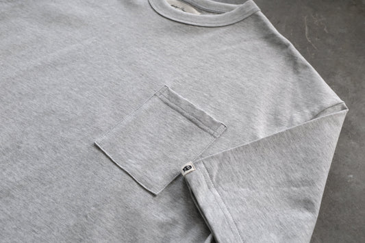 Basic Pocket Tee - Gray