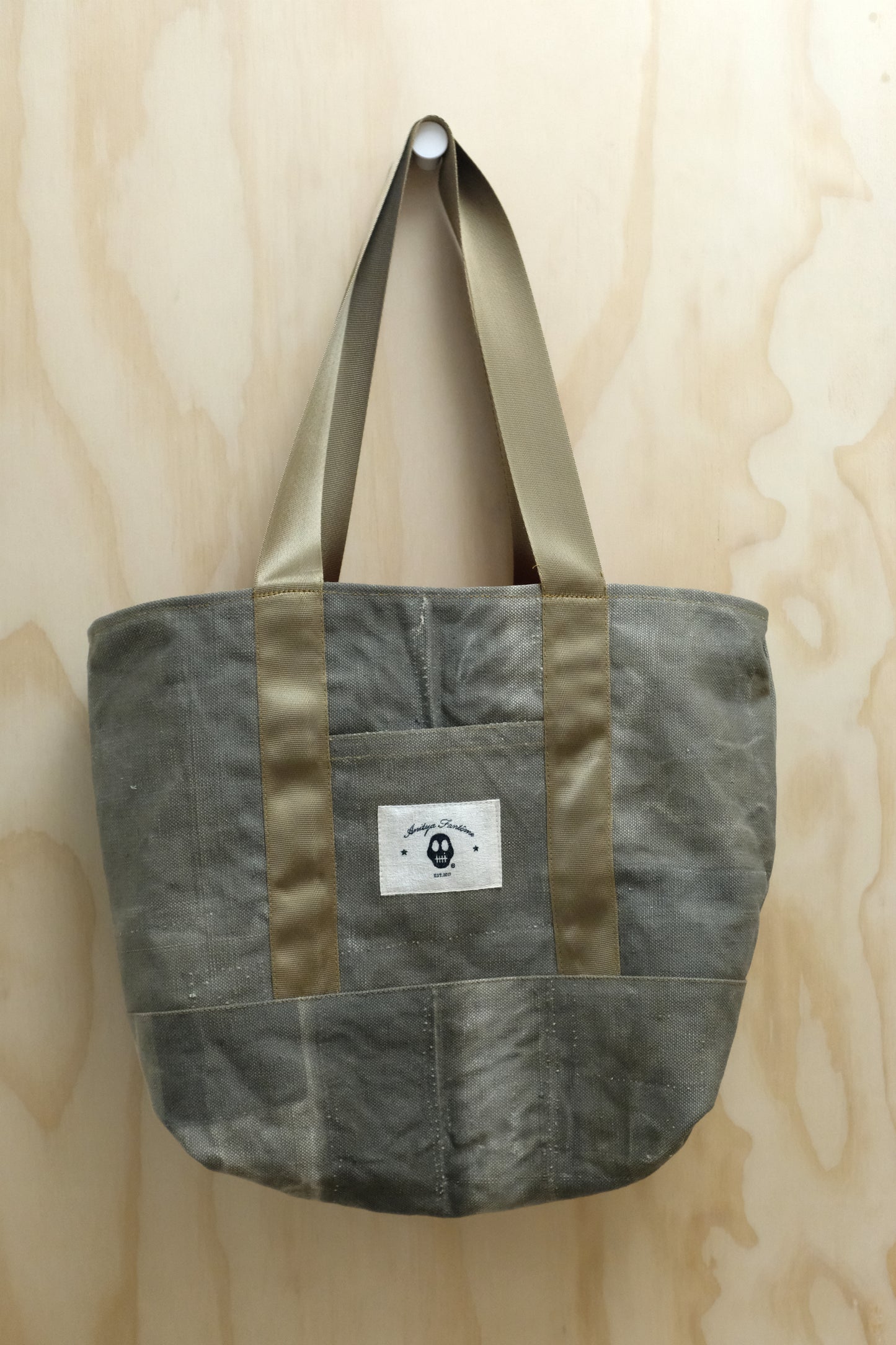 Military Canvas Tote Bag
