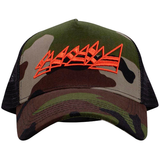 CAMO ORANGE TRUCKER