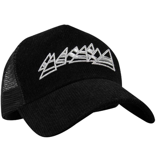 SILVER CORDUROY TRUCKER