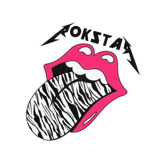 WHITE ROKSTAR OVERSIZED T