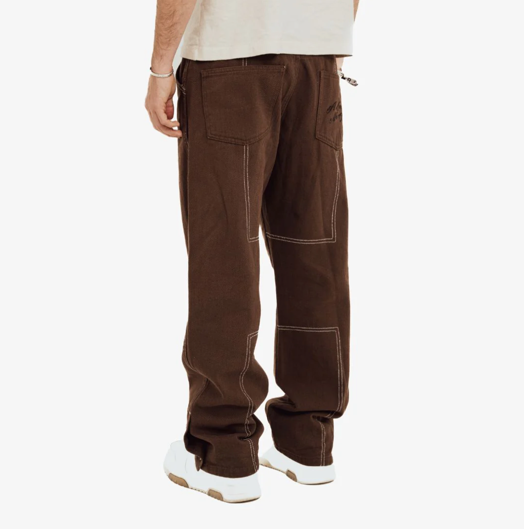 CONTRAST STITCH PANT