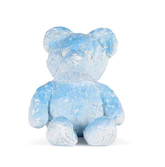 Blue Cracked Bear - Daniel Arsham