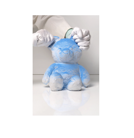 Blue Cracked Bear - Daniel Arsham