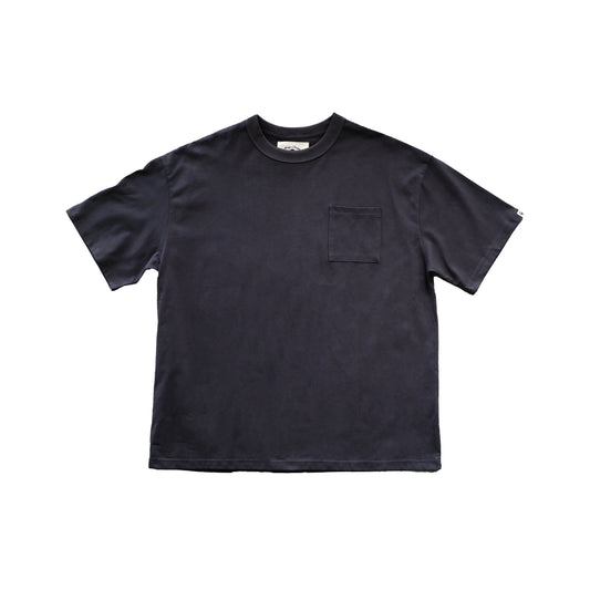 Basic Pocket Tee - Charcoal Gray