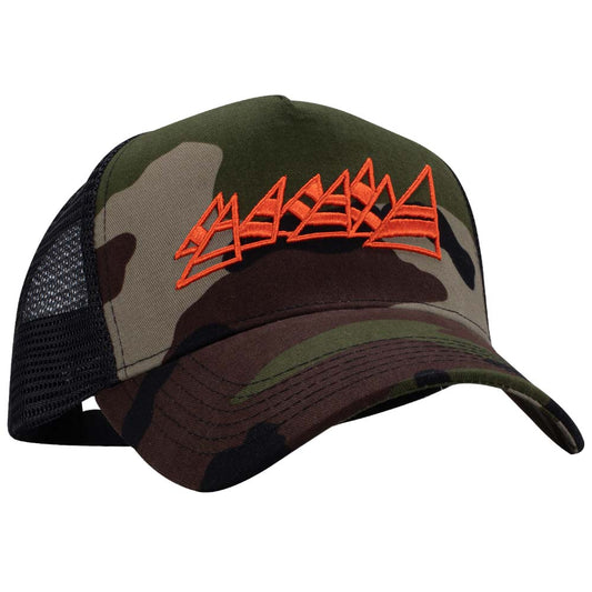 CAMO ORANGE TRUCKER