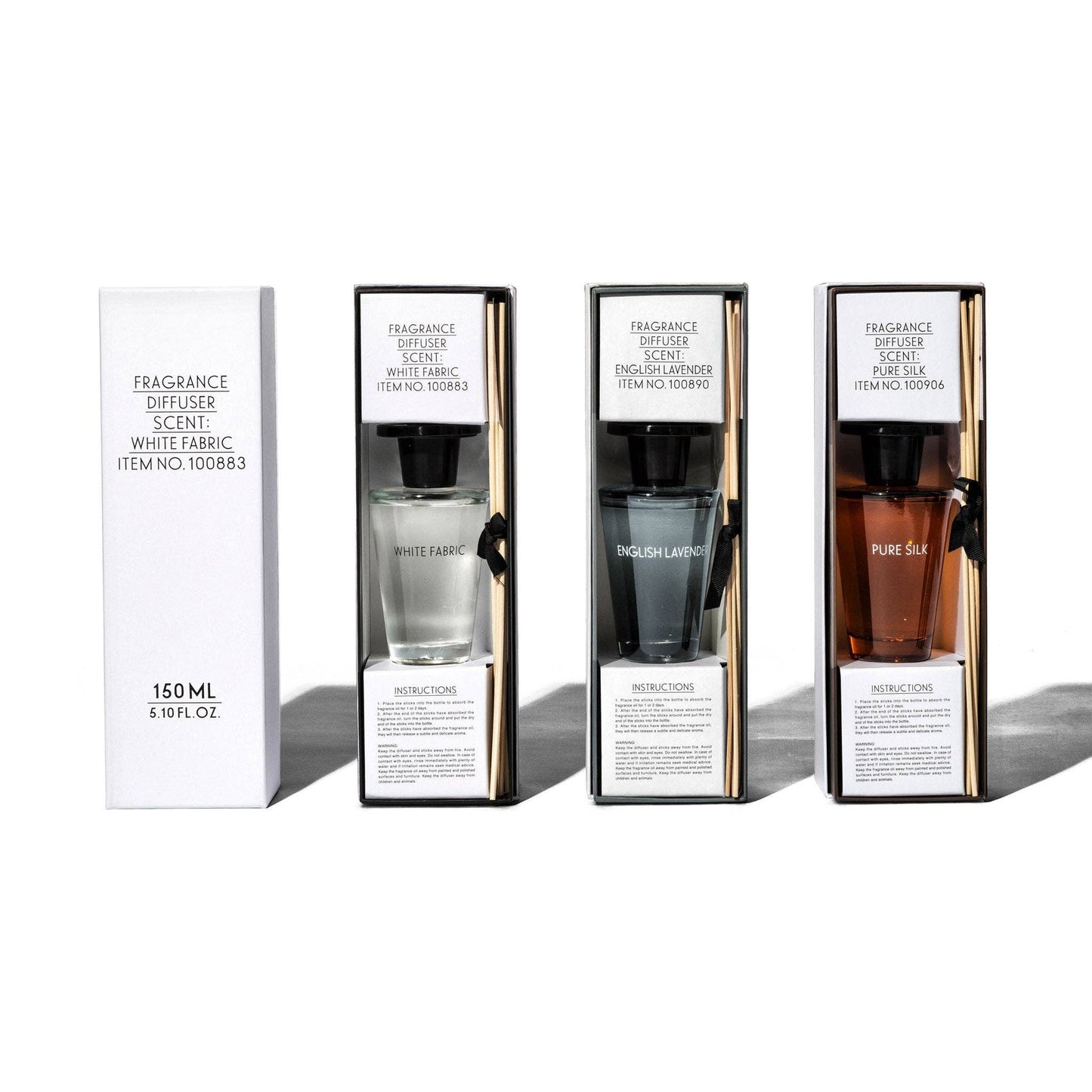 FRAGRANCE DIFFUSER: White Fabric