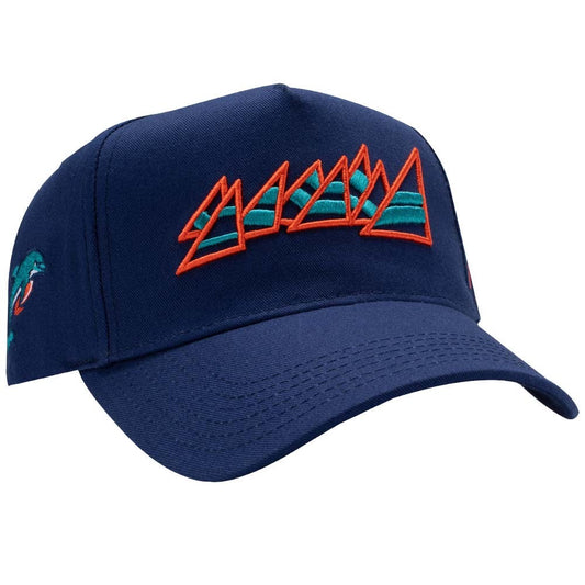 DOLPHINS /50 NAVY SNAPBACK