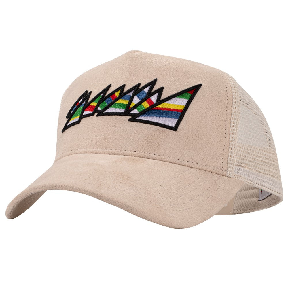 "SAND" SUEDE TRUCKER
