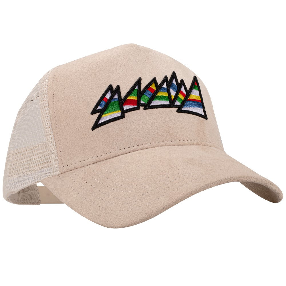 "SAND" SUEDE TRUCKER