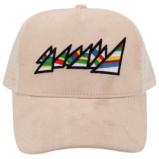 "SAND" SUEDE TRUCKER