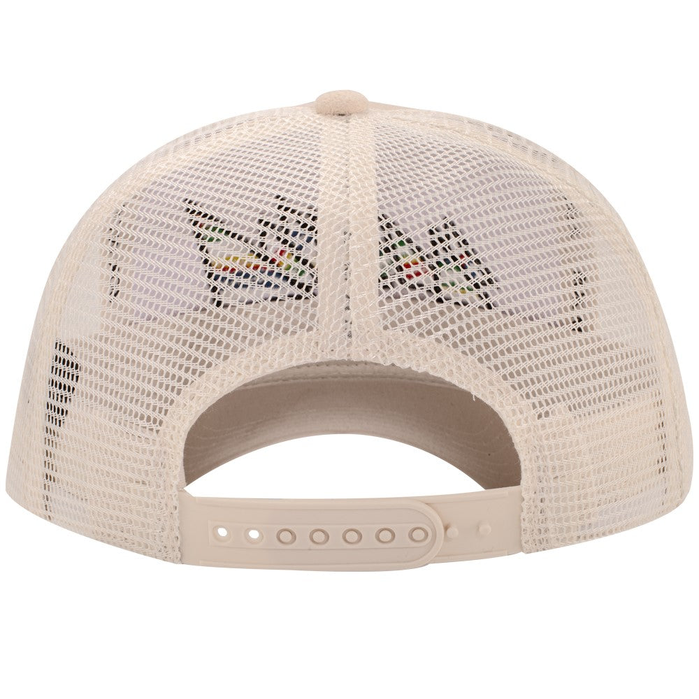 "SAND" SUEDE TRUCKER